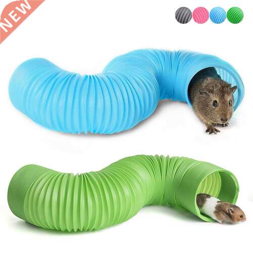 Small Pet Funny Tunnel Plastic Collapsible Telescopic Channe