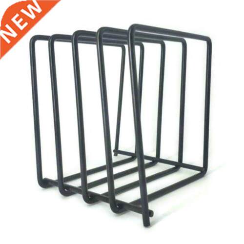 Iron LP Record Rack Square Book Magzine Holder Desk Record S