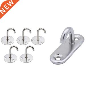 5Pack Round Base Ceiling Hook With 6 Pack Ceiling Hooks M5 O