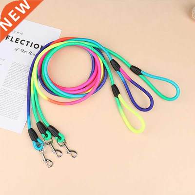 1Pc Nylon Rainbow Pet Dog Leash Walking Training Leash Cats