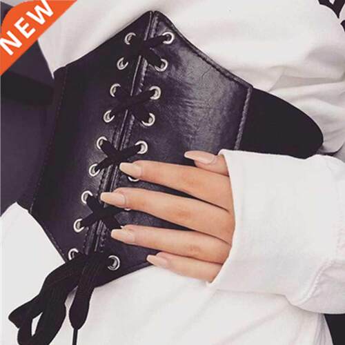 Belts For Women Waist Corset Wide PU Leather Slimming Body B