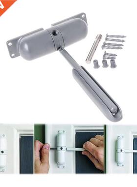1 Set Adjustable Surface Mounted Spring Door Closer Automati