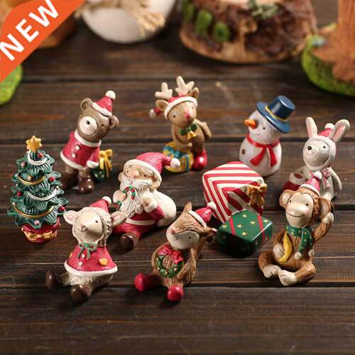 scene display window decoration Christmas tree pendant props