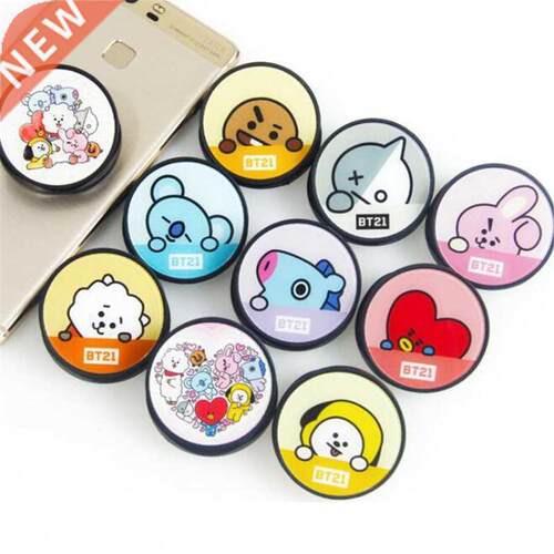 Korean Cartoon Sheep Bear Expanding Stand Mount Phone Socket