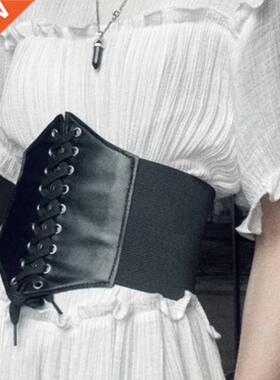 Corset Wide Belts Pu Leather Slimming Body Waistband For Wom