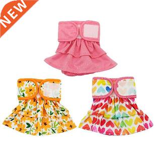 3pcs/set Dog Heat Diapers Dog Diaper Shorts Female Dog