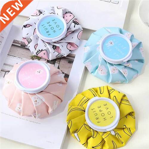 1pc Cartoon Hot Water Bottle Bag Dual Use Summer Ice Bag Reu
