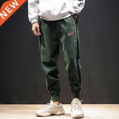 Winter Corduroy trousers men Plus thick velvet business casu