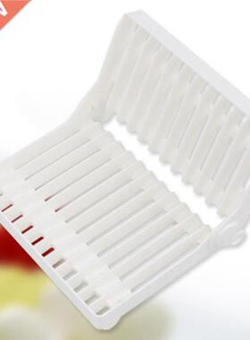 Kitchen Foldable Dish Rack Stand Holder Bowl Plate Organizer