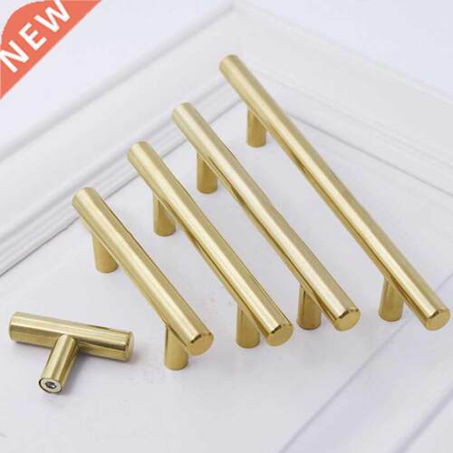 50mm-350mm Cupboard Handle Golden Stainless Steel Kitchen Ca
