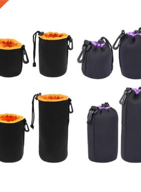1pcs Camera Lens Pouch Bag Neoprene Waterproof Soft Video Ca