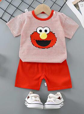 New Summer Children Clothes Suit Fashion Boys Girls Baby Car