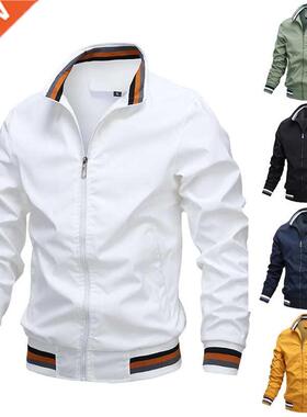 2022 Fashion Men’s Windbreaker Jackets Casual Jacket Men Ou