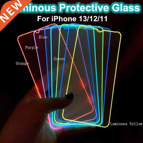 Luminous Tempered Glass For iPhone 13 Pro Max Screen Protect