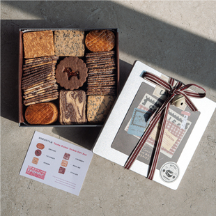 宿咕新年津田黄油饼干礼盒曲奇薄脆零食下午茶点心伴手礼年货糕点