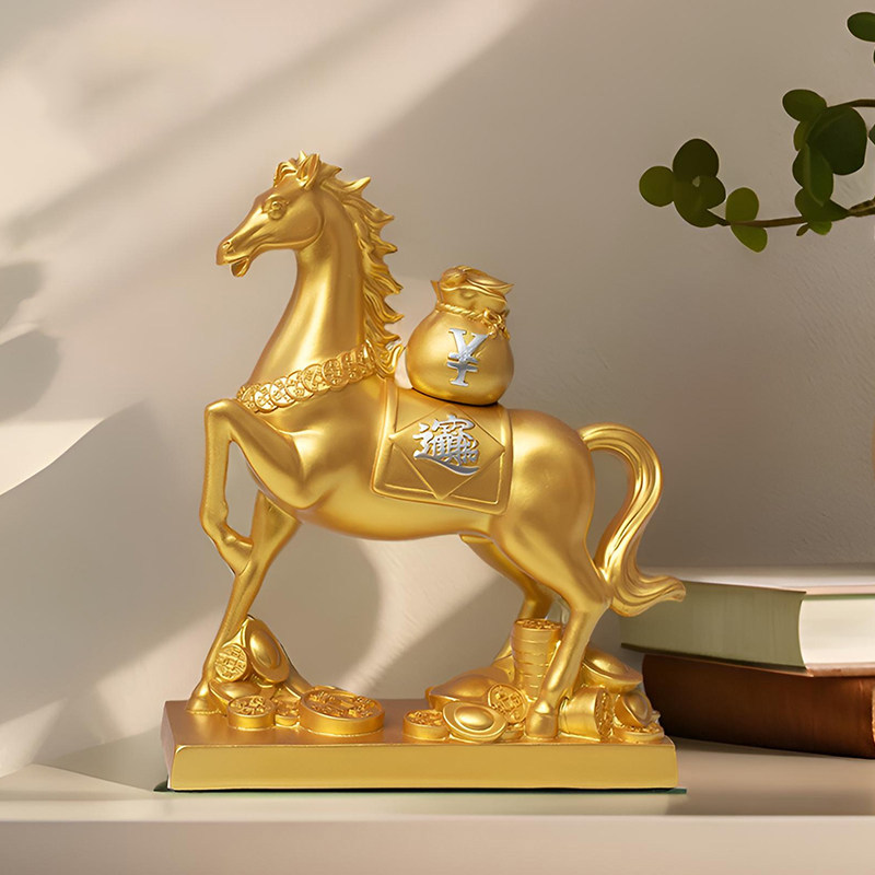 招财马摆件马上有钱工艺品马上发财马年摆件客厅酒柜办公室装饰品,家居饰品,装饰摆件,淘宝优惠券,粉丝福利购,淘宝优惠卷