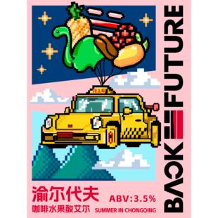 半刻酿造-渝尔代夫-咖啡水果酸艾尔（6拉罐）