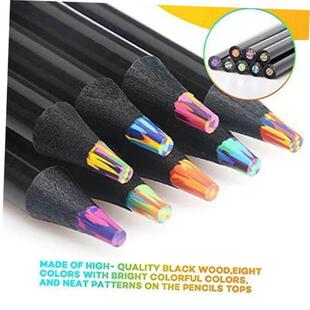 12pcs Crayons Colour Pencil Set Rainbow Pencils for Children