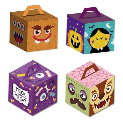 Halloween party candy box Pumpkin candy cookie box万圣节礼盒