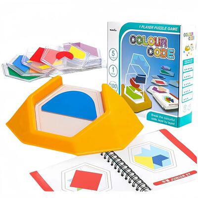 Color Code Cognitive Skill-Building Puzzle Game Featuring