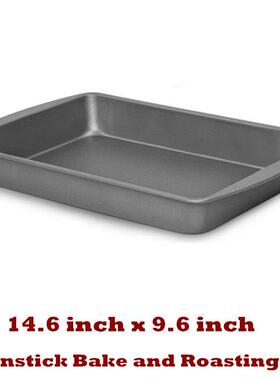 Bake Roasting Cake Pan Rectangle Bakeware Baking Non-Stick