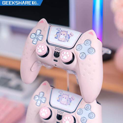 ps5 handle protective case Cute cat ear silicone case SWITCH