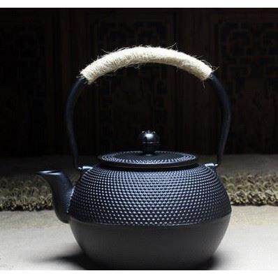 Iron Tea Pot with Stainless Steel Infuser Cast Iron Teapot
