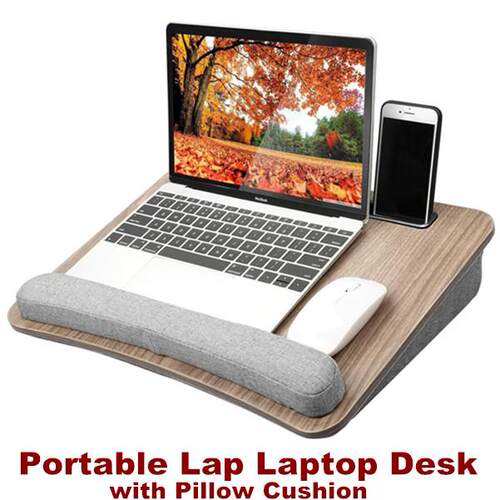Lap Laptop Desk Computer Stand Book Tablet Phone Holder