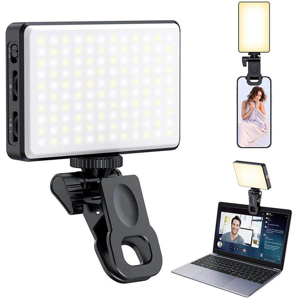 LED Selfie Light Phone Fill Light 120 LED 3000mAh Rechargeab