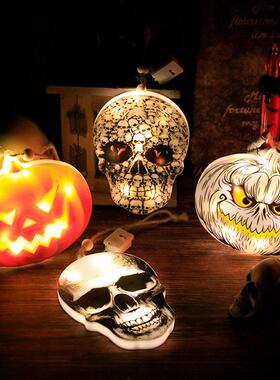 Halloween decoration lights String skull LED jack-olantern