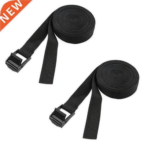 18.9ft Car Tension Rope Tie Down Strap Strong Ratchet Belt L