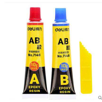 2 pcs/set Epoxy Resin Contact Adhesive Super Glue For Glass