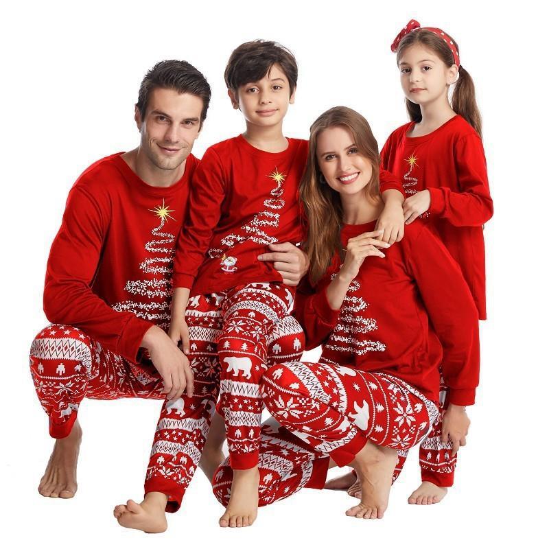 Christmas Family Matching Pajamas Adults Kids Family Outfit