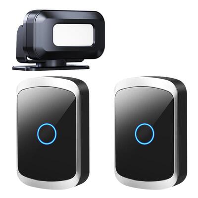 智选门口欢迎光临感应器进门提醒店铺超市分体迎宾门铃进店语双用