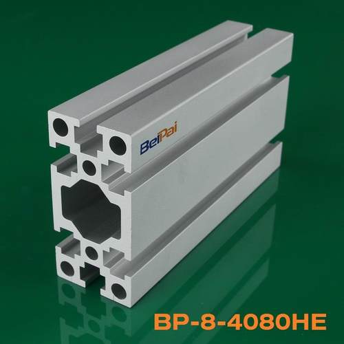 贝派4080铝型材 工业铝合金框架国标铝方管铝型材安全围栏铝材厂