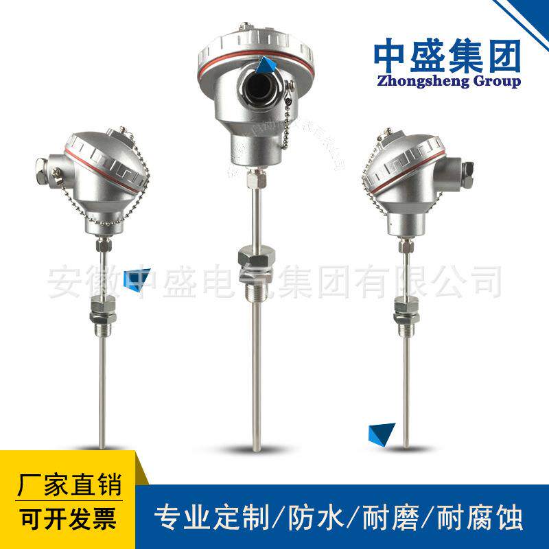 安徽天长中盛仪表热电阻WZP-230 Φ16 M27*2 L=450*300 SUS321