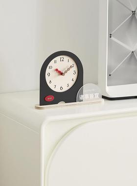 wozoom屋准新房玄关入户家居装饰品客厅电视柜创意时钟桌面摆件