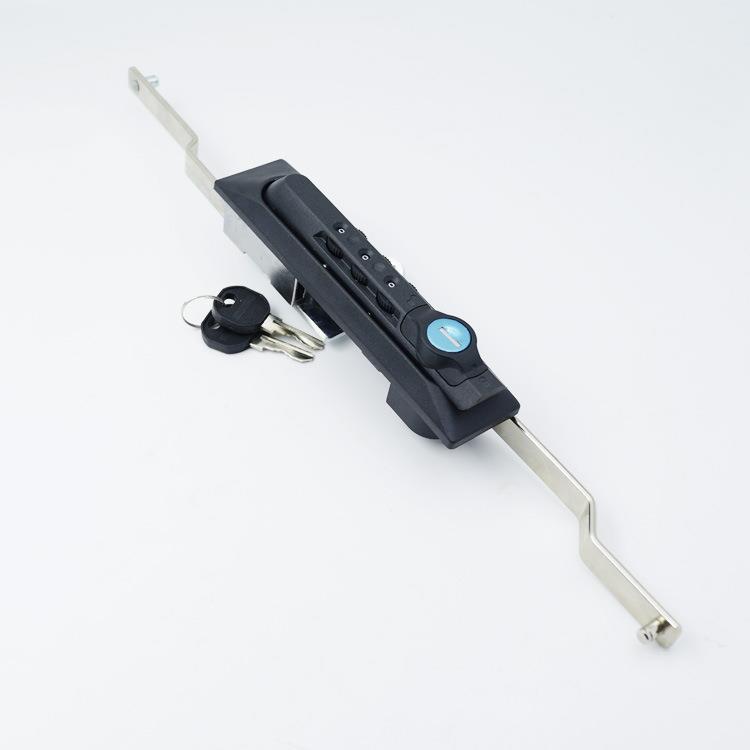 MS861-2B工业天地锁 连杆锁 拉杆锁 传动齿条锁电气柜门锁