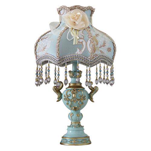 欧式台灯卧室床头可调节亮度插电式家用轻奢亮超亮结婚陪嫁床头灯