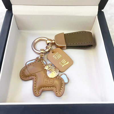 马上有钱暴富定制钥匙扣挂件创意个性精致情侣包挂饰汽车钥匙圈链