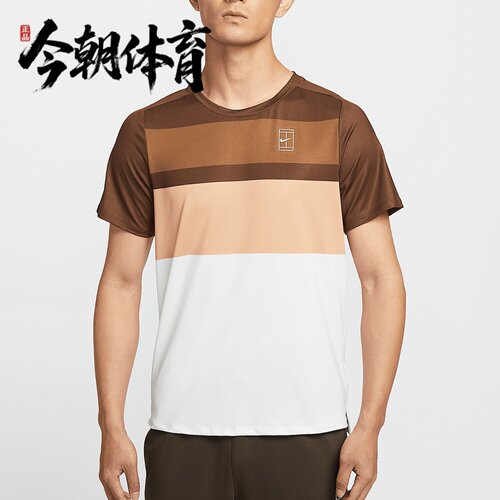 NIKE/耐克阿尔卡拉斯男子运动休闲速干网球T恤短袖FZ9846-677-259