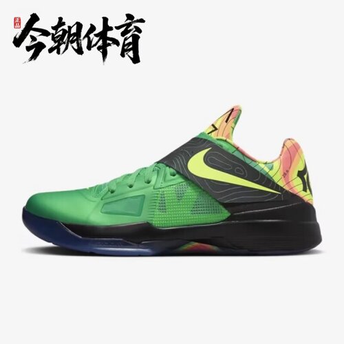 Nike/耐克 KD4杜兰特男女运动休闲潮流低帮实战篮球鞋 FN6247-300