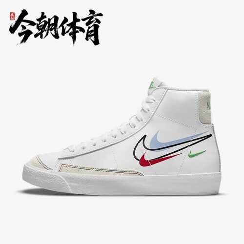 NIKE耐克 BLAZER MID '77女子高帮开拓者运动休闲板鞋 DM9475-100