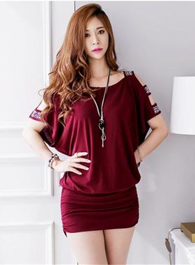 monochromatic new -shirt casual lady simplicity clothes