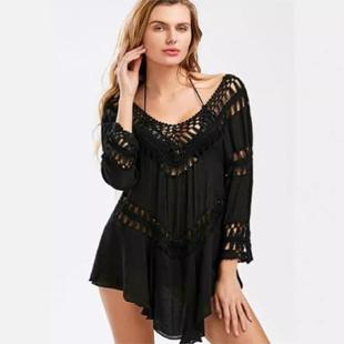 Women Clothes Protection Sun Up Cover Beach Swimsuit Bikini