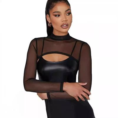 exotic high bodycon chemise dress turtleneck dress