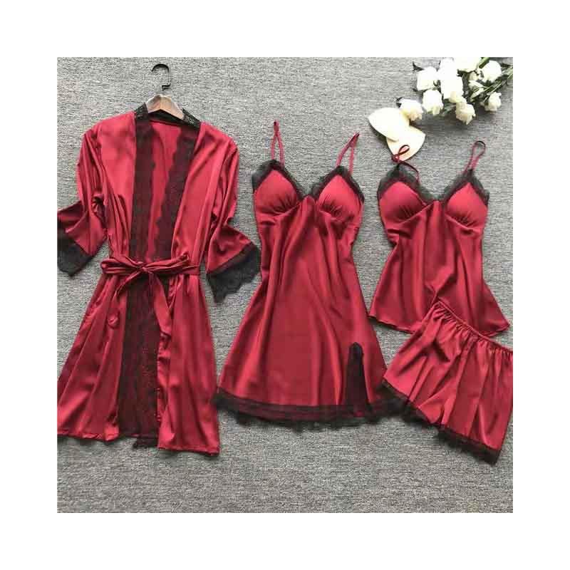 pads chest with pajama lounge sleep lace strap pyjama