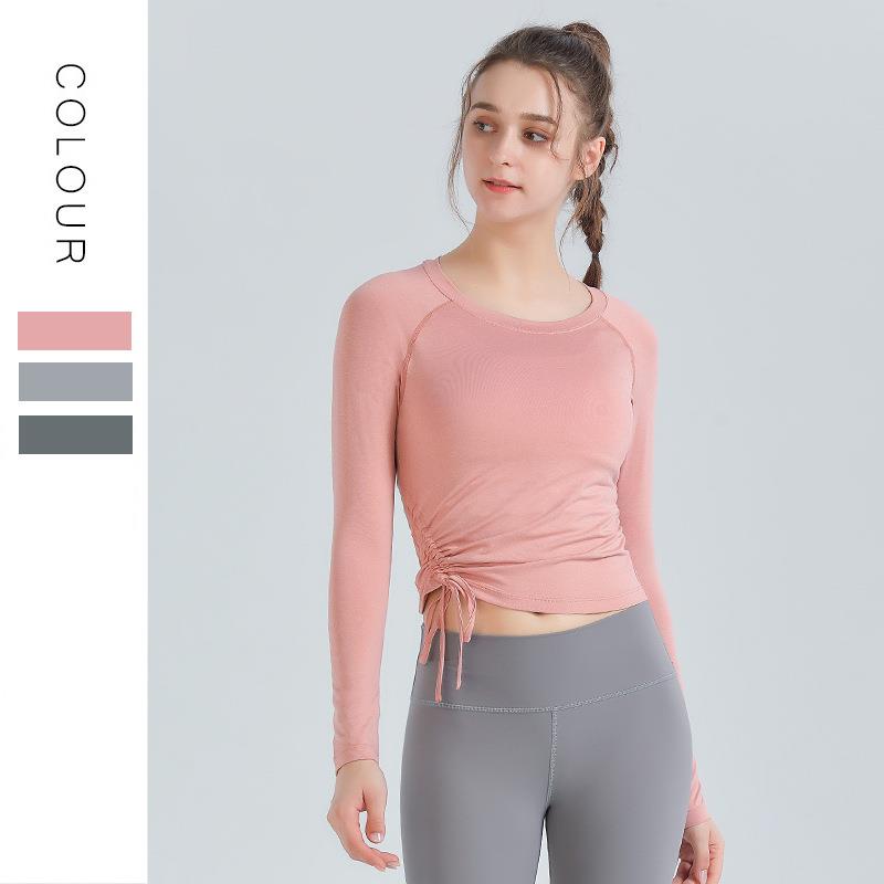 women for wear fitness and running wear yoga tie side fit