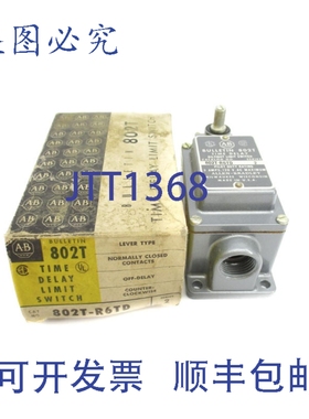 原装供应罗克韦尔AB 802T-R6TD 系列 2 120VAC 3A 黑/黄 NSMP