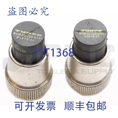 原装供应2个TURCK RYM 30-J23/S771连接器跳线插头3针U0912-21